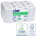 MERIDA OPTIMUM roll toilet paper, white, 2-ply, 13.5 cm diameter, recycled paper, 68 m (18 rolls / pack.)